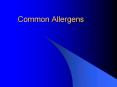 Common Allergens PowerPoint PPT Presentation