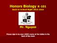 Welcome to Biology O-200 PowerPoint PPT Presentation