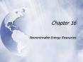 Nonrenewable Energy Resources PowerPoint PPT Presentation