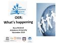 OER: PowerPoint PPT Presentation