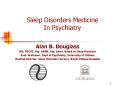 Sleep Disorders Medicine In Psychiatry PowerPoint PPT Presentation