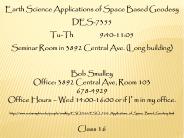 Earth Science Applications of Space Based Geodesy