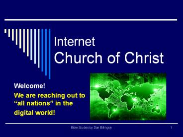 Internet church of Christ