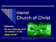 Internet church of Christ