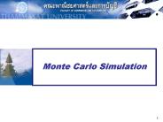 Monte Carlo Simulation