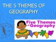 THE 5 THEMES OF GEOGRAPHY PowerPoint PPT Presentation