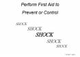 Shock PowerPoint PPT Presentation