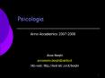 Psicologia PowerPoint PPT Presentation