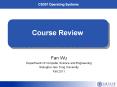 Course Review PowerPoint PPT Presentation