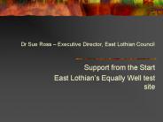 Support from the Start