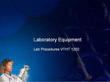 Laboratory Equipment