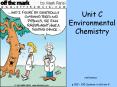 Unit C Environmental Chemistry PowerPoint PPT Presentation