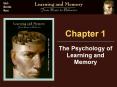 The Psychology of Learning and Memory PowerPoint PPT Presentation