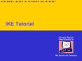 IKE Tutorial PowerPoint PPT Presentation
