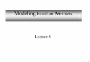 Modeling based on Petri-nets.