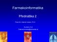 Farmakoinformatika PowerPoint PPT Presentation