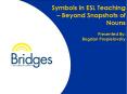 Symbols in ESL Teaching  PowerPoint PPT Presentation
