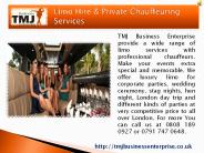 Limo Hire London At The Most Popular Parties Destination