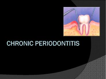 Chronic Periodontitis