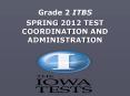 SPRING 2012 TEST COORDINATION AND ADMINISTRATION PowerPoint PPT Presentation