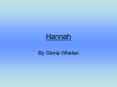 Hannah PowerPoint PPT Presentation
