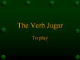The Verb Jugar PowerPoint PPT Presentation