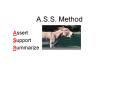 A.S.S. Method PowerPoint PPT Presentation