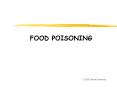 FOOD POISONING PowerPoint PPT Presentation