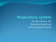 Respiratory system