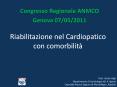 Riabilitazione nel Cardiopatico con comorbilit PowerPoint PPT Presentation