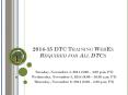 2014-15 DTC Training WebEx Required for All DTCs PowerPoint PPT Presentation