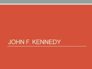 John F. Kennedy