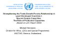 Strengthening the Trade-Growth-Poverty Relationship in Least Developed Countries I: Beyond Supply Capacities: The Role of Productive Capacities  (Based on LDC Report 2006) PowerPoint PPT Presentation