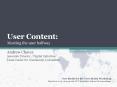 User Content: Meeting the user halfway PowerPoint PPT Presentation