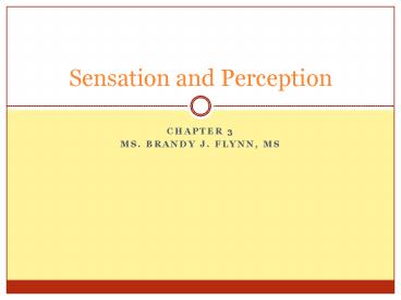 Ms. Brandy J. Flynn, MS