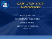 CLEAN CITIES STATE-WIDECONFERENCE