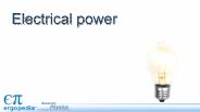 Electrical power