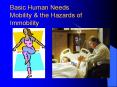 Basic Human Needs Mobility PowerPoint PPT Presentation