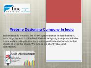 Website Designing Company In India