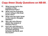Copy these Study Questions on NB-80.