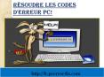 Résoudre les codes d'erreur PC PowerPoint PPT Presentation