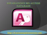 Riparazione MS Access Database