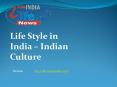 Life Style in India PowerPoint PPT Presentation