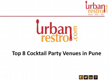 Cocktail party venues pune