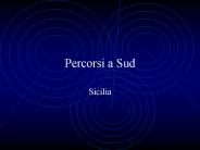 Percorsi a Sud