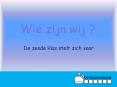 Wie zijn wij ? PowerPoint PPT Presentation