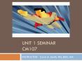 UNIT 1 SEMINAR CM107 PowerPoint PPT Presentation