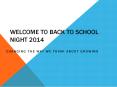 Welcome to Back to School Night 2014 PowerPoint PPT Presentation