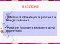 II LEZIONE PowerPoint PPT Presentation