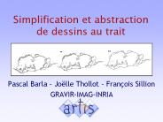 Simplification et abstraction de dessins au trait